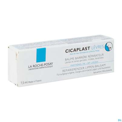 Sie sehen eine Packung La Roche-Posay Cicaplast Lippenbalsam, 7,5 Milliliter, Produktbild: 02 La Roche-Posay Cicaplast Lippenbalsam, 7,5 Milliliter, A-Nr.: 4151227 - 02