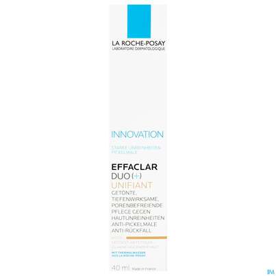 La Roche-Posay Effaclar Duo [+] Unifiant getönte Pflege (mittel), 40 Milliliter, A-Nr.: 4517007 - 01