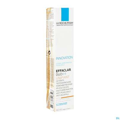 La Roche-Posay Effaclar Duo [+] Unifiant getönte Pflege (mittel), 40 Milliliter, A-Nr.: 4517007 - 02