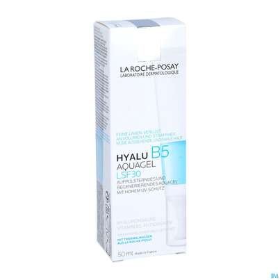 Sie sehen eine Packung La Roche-Posay Hyalu B5 Aquagel LSF 30, 50 Milliliter, Produktbild: 03 La Roche-Posay Hyalu B5 Aquagel LSF 30, 50 Milliliter, A-Nr.: 5408875 - 03