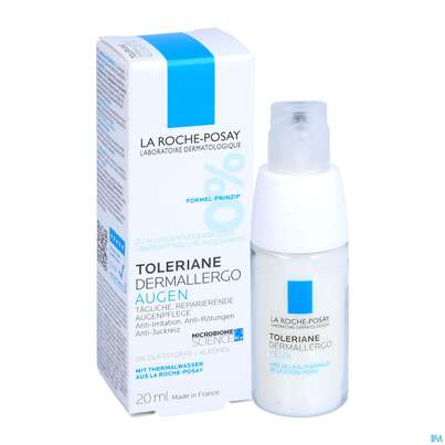 Sie sehen eine Packung La Roche-Posay Dermallergo Augenpflege, 20 Milliliter, Produktbild: 05 La Roche-Posay Dermallergo Augenpflege, 20 Milliliter, A-Nr.: 5462521 - 05