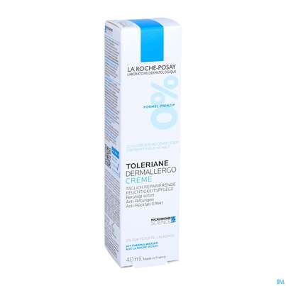 Sie sehen eine Packung La Roche-Posay Toleriane Dermallergo Creme, 40 Milliliter, Produktbild: 02 La Roche-Posay Toleriane Dermallergo Creme, 40 Milliliter, A-Nr.: 5462544 - 02