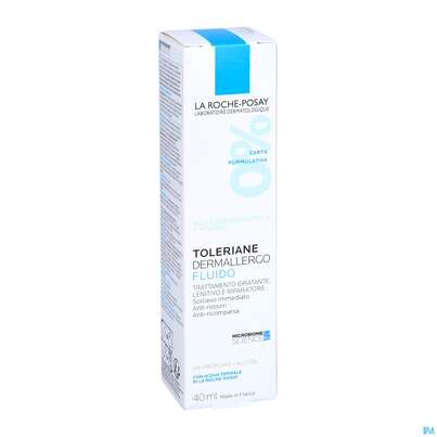 Sie sehen eine Packung La Roche-Posay Toleriane Dermallergo Fluid , 40 Milliliter, Produktbild: 02 La Roche-Posay Toleriane Dermallergo Fluid , 40 Milliliter, A-Nr.: 5462538 - 02