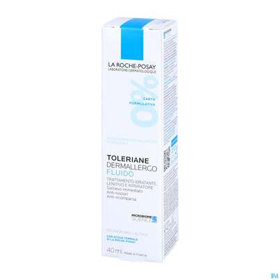 Sie sehen eine Packung La Roche-Posay Toleriane Dermallergo Fluid , 40 Milliliter, Produktbild: 03 La Roche-Posay Toleriane Dermallergo Fluid , 40 Milliliter, A-Nr.: 5462538 - 03