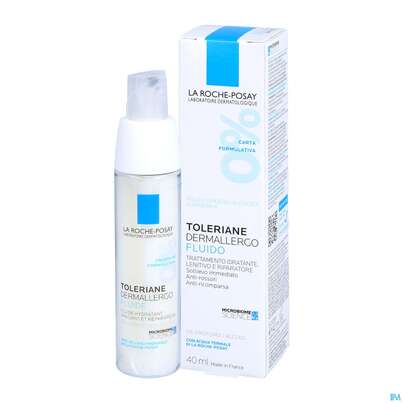 Sie sehen eine Packung La Roche-Posay Toleriane Dermallergo Fluid , 40 Milliliter, Produktbild: 04 La Roche-Posay Toleriane Dermallergo Fluid , 40 Milliliter, A-Nr.: 5462538 - 04