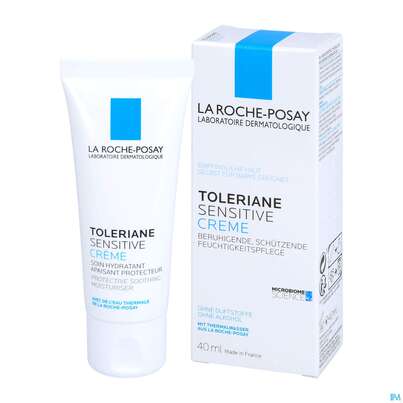Sie sehen eine Packung La Roche-Posay Toleriane Sensitive Beruhigende Gesichtspflege, 40 Milliliter, Produktbild: 04 La Roche-Posay Toleriane Sensitive Beruhigende Gesichtspflege, 40 Milliliter, A-Nr.: 5063057 - 04