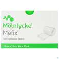 Sie sehen eine Packung Fixierverband Mefix 10mx 10cm 1st, Produktbild: 01 Fixierverband Mefix 10mx 10cm 1st, A-Nr.: 0672917 - 01