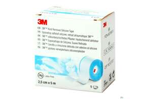 3M Micropore Silicone Heftpflaster 25mm x 5m, 1 Stück, A-Nr.: 4516663 - 01