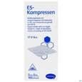 Sie sehen eine Packung Mullkompressen-es Hartmann/unsteril 8fach 17faedig 5x 5cm 100st, Produktbild: 01 Mullkompressen-es Hartmann/unsteril 8fach 17faedig 5x 5cm 100st, A-Nr.: 1152901 - 01