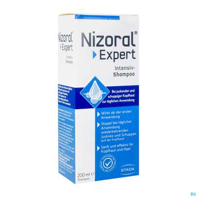 Sie sehen eine Packung Shampoon Nizoral Care Anti Schuppen Bei Fettiger Kopfhaut 200ml, Produktbild: 02 Shampoon Nizoral Care Anti Schuppen Bei Fettiger Kopfhaut 200ml, A-Nr.: 5713928 - 02