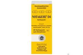 Notakehl Kapseln D4 20st, A-Nr.: 1769748 - 01