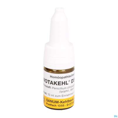Sie sehen eine Packung NOTAKEHL D 5 TR, 10 Milliliter, Produktbild: 06 NOTAKEHL D 5 TR, 10 Milliliter, A-Nr.: 0991864 - 06
