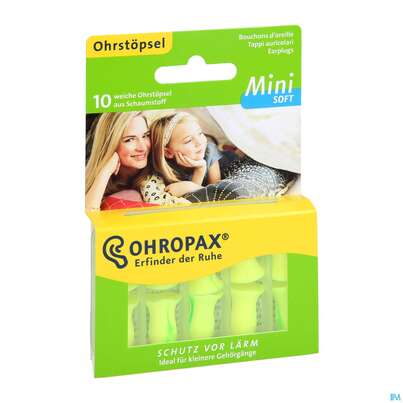 Sie sehen eine Packung Ohrenschutz Ohropax/young Schaumstoffstoepsel 5 Paa 10st, Produktbild: 03 Ohrenschutz Ohropax/young Schaumstoffstoepsel 5 Paa 10st, A-Nr.: 4310648 - 03
