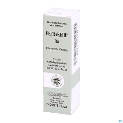 Sie sehen eine Packung Pefrakehl Tropfen D5 10ml, Produktbild: 02 Pefrakehl Tropfen D5 10ml, A-Nr.: 0991999 - 02