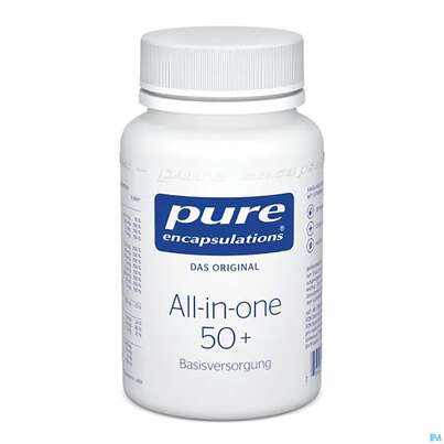 Sie sehen eine Packung Pure Encapsulations All-in-one 50+, 60 Stück, Produktbild: 02 Pure Encapsulations All-in-one 50+, 60 Stück, A-Nr.: 4856554 - 02