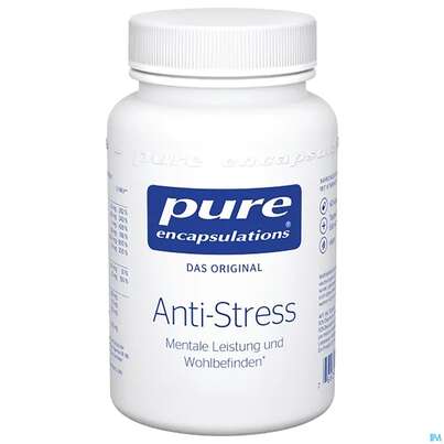 Sie sehen eine Packung Pure Encapsulations Anti-Stress , 60 Stück, Produktbild: 01 Pure Encapsulations Anti-Stress , 60 Stück, A-Nr.: 3177986 - 01