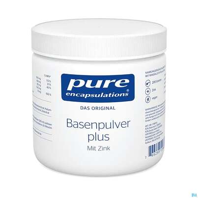 Pure Encapsulations Basenpulver Plus, 200 Gramm, A-Nr.: 3156978 - 02