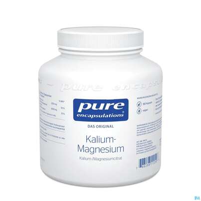 Sie sehen eine Packung Pure Encapsulations Kalium-Magnesium , 180 Stück, Produktbild: 01 Pure Encapsulations Kalium-Magnesium , 180 Stück, A-Nr.: 3408055 - 01