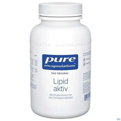 Sie sehen eine Packung Pure Encapsulations Lipid aktiv, 90 Stück, Produktbild: 01 Pure Encapsulations Lipid aktiv, 90 Stück, A-Nr.: 4870318 - 01