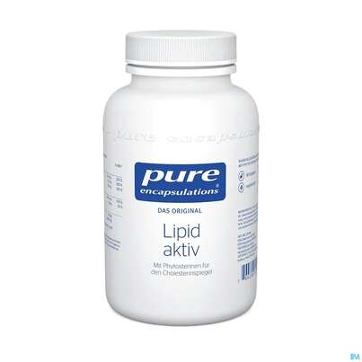 Sie sehen eine Packung Pure Encapsulations Lipid aktiv, 90 Stück, Produktbild: 02 Pure Encapsulations Lipid aktiv, 90 Stück, A-Nr.: 4870318 - 02