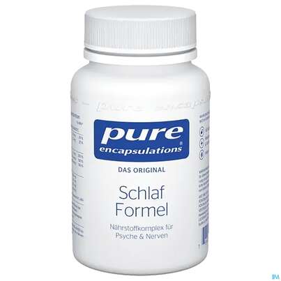 Sie sehen eine Packung Pure Encapsulations Schlaf Formel, 60 Stück, Produktbild: 01 Pure Encapsulations Schlaf Formel, 60 Stück, A-Nr.: 4392244 - 01