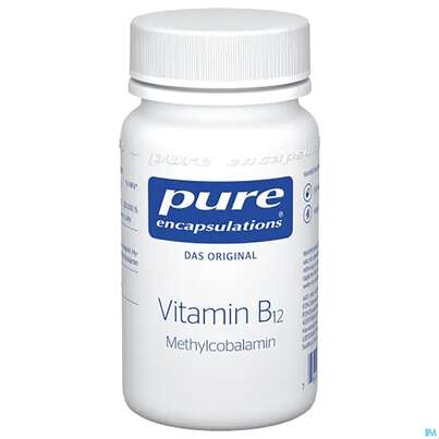 Sie sehen eine Packung Pure Encapsulations Vitamin B12, 90 Stück, Produktbild: 01 Pure Encapsulations Vitamin B12, 90 Stück, A-Nr.: 3457852 - 01