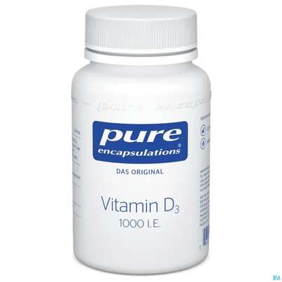 Pure Encapsulations Vitamin D3 1000 I.E., 120 Stück, A-Nr.: 3392199 - 02