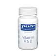 Sie sehen eine Packung Pure Encapsulations Vitamin K+D , 60 Stück, Produktbild: 01 Pure Encapsulations Vitamin K+D , 60 Stück, A-Nr.: 4368725 - 01