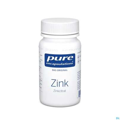 Sie sehen eine Packung Pure Encapsulations Zink, 60 Stück, Produktbild: 01 Pure Encapsulations Zink, 60 Stück, A-Nr.: 3408061 - 01