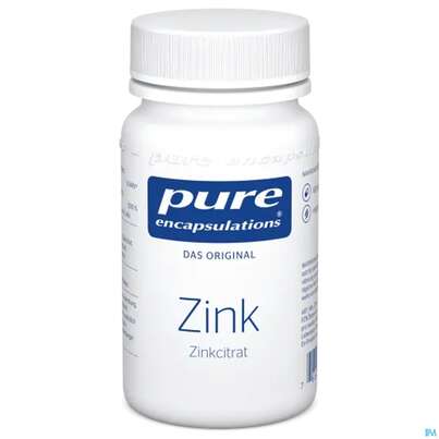 Sie sehen eine Packung Pure Encapsulations Zink, 60 Stück, Produktbild: 02 Pure Encapsulations Zink, 60 Stück, A-Nr.: 3408061 - 02