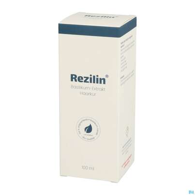 Sie sehen eine Packung REZILIN BASILKUMEXTR HAARK, 100 Milliliter, Produktbild: 02 REZILIN BASILKUMEXTR HAARK, 100 Milliliter, A-Nr.: 4998254 - 02