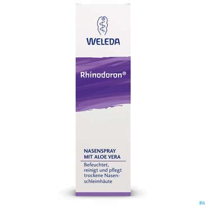 Sie sehen eine Packung RHINODORON NA-SPRAY+ALOE V., 20 Milliliter, Produktbild: 01 RHINODORON NA-SPRAY+ALOE V., 20 Milliliter, A-Nr.: 2378234 - 01