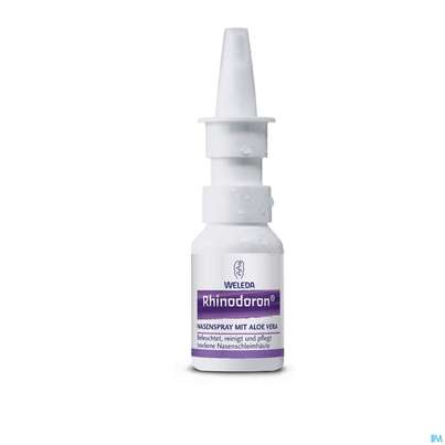 Sie sehen eine Packung RHINODORON NA-SPRAY+ALOE V., 20 Milliliter, Produktbild: 03 RHINODORON NA-SPRAY+ALOE V., 20 Milliliter, A-Nr.: 2378234 - 03