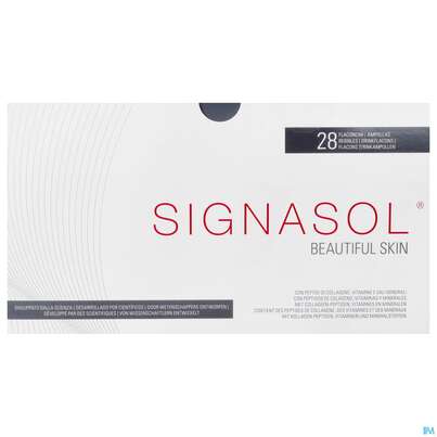 Sie sehen eine Packung Signasol Trinkampullen 28x25 700ml, Produktbild: 01 Signasol Trinkampullen 28x25 700ml, A-Nr.: 4798762 - 01
