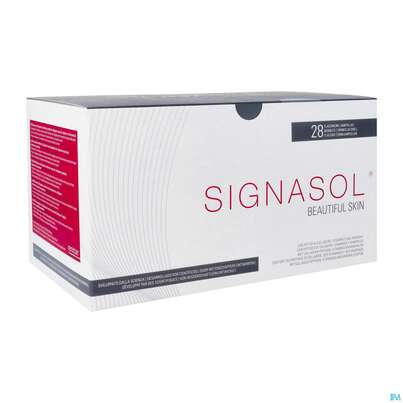 Sie sehen eine Packung Signasol Trinkampullen 28x25 700ml, Produktbild: 02 Signasol Trinkampullen 28x25 700ml, A-Nr.: 4798762 - 02
