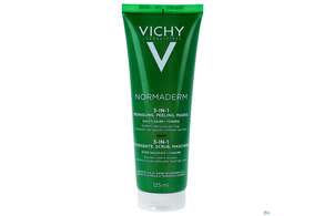 Vichy Normaderm 3in1 Peeling + Reinigungs-Creme + Maske, 125 Milliliter, A-Nr.: 3855877 - 01
