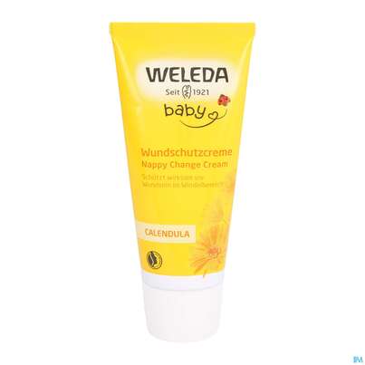 Sie sehen eine Packung Weleda Calendula Wundschutzcreme 75ml, Produktbild: 07 Weleda Calendula Wundschutzcreme 75ml, A-Nr.: 4126927 - 07