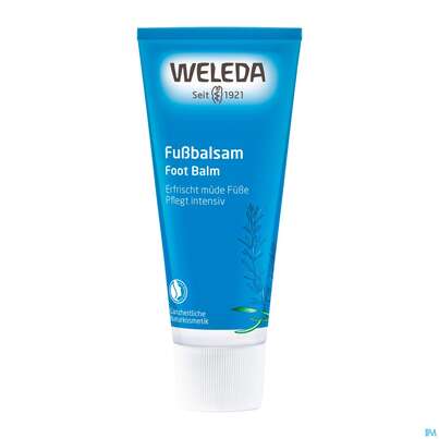 Sie sehen eine Packung Weleda Fussbalsam 75ml, Produktbild: 02 Weleda Fussbalsam 75ml, A-Nr.: 1609720 - 02