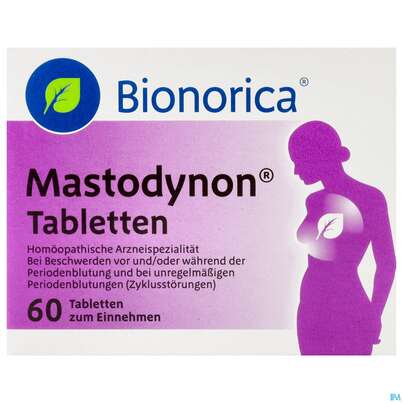 Sie sehen eine Packung MASTODYNON TBL, 60 Stück, Produktbild: 01 MASTODYNON TBL, 60 Stück, A-Nr.: 2447969 - 01