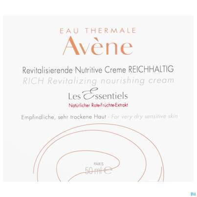 Sie sehen eine Packung AVENE CR NUTRITIVE RH, 50 Milliliter, Produktbild: 01 AVENE CR NUTRITIVE RH, 50 Milliliter, A-Nr.: 5098854 - 01