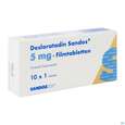 Sie sehen eine Packung DESLORATADIN SAN FTBL 5MG, 10 Stück, Produktbild: 02 DESLORATADIN SAN FTBL 5MG, 10 Stück, A-Nr.: 3909900 - 02