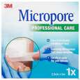 Sie sehen eine Packung 3M Micropore Refill 25 mm x 5 m, 1 Stück, Produktbild: 01 3M Micropore Refill 25 mm x 5 m, 1 Stück, A-Nr.: 5021946 - 01