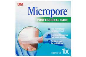 3M Micropore Refill 25 mm x 5 m, 1 Stück, A-Nr.: 5021946 - 01