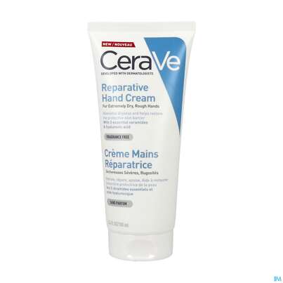 Sie sehen eine Packung CeraVe Regenerierende Handcreme, 100 Milliliter, Produktbild: 04 CeraVe Regenerierende Handcreme, 100 Milliliter, A-Nr.: 5381975 - 04