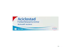 Aciclostad® Fieberblasencreme, 2 Gramm, A-Nr.: 1335760 - 01