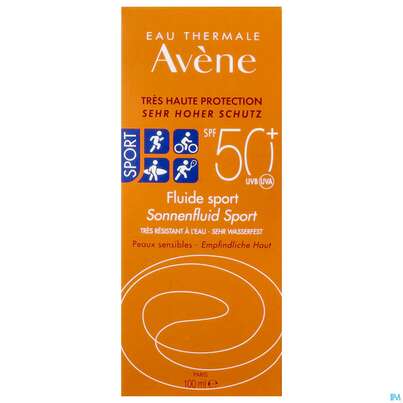 AVENE SO SPORT FLUID 50+, 100 Milliliter, A-Nr.: 4995540 - 01