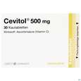 Sie sehen eine Packung CEVITOL KTBL 500MG, 30 Stück, Produktbild: 01 CEVITOL KTBL 500MG, 30 Stück, A-Nr.: 0088012 - 01
