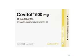 CEVITOL KTBL 500MG, 30 Stück, A-Nr.: 0088012 - 01