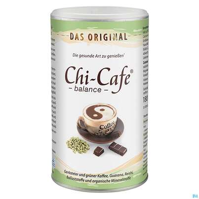 Sie sehen eine Packung Chi Cafe Pulver Balance 180g, Produktbild: 01 Chi Cafe Pulver Balance 180g, A-Nr.: 3837170 - 01