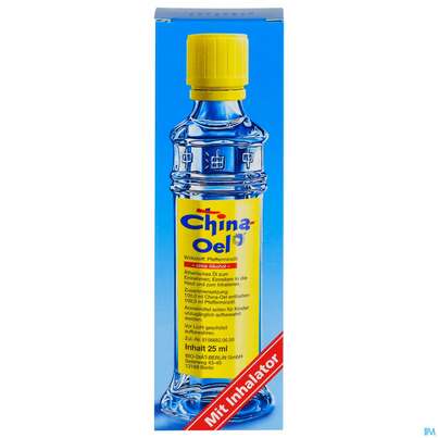 Sie sehen eine Packung CHINA-OEL TR, 25 Milliliter, Produktbild: 01 CHINA-OEL TR, 25 Milliliter, A-Nr.: 0729451 - 01